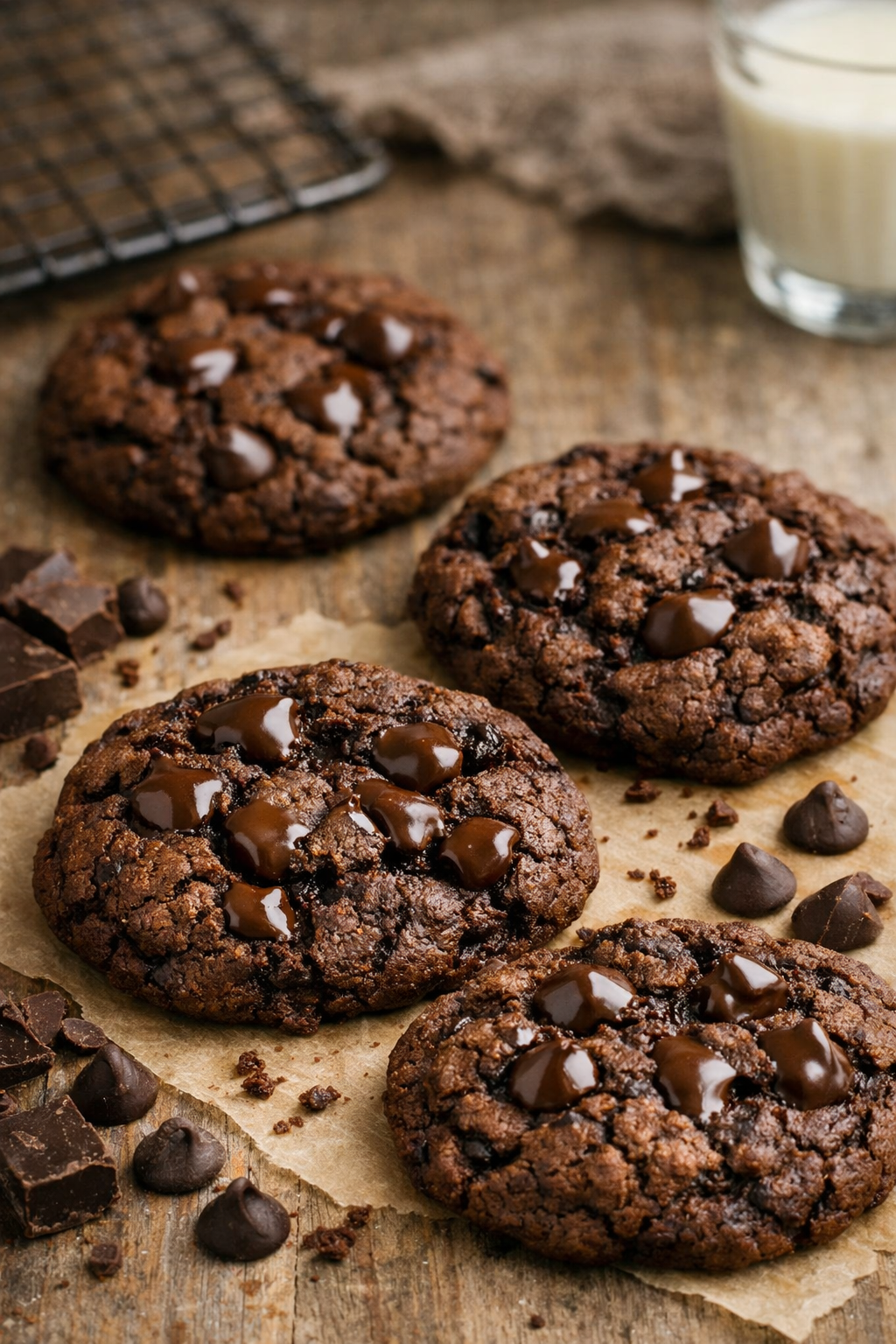 Cookies Double Chocolat